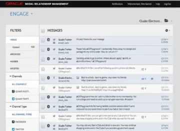 Miniatura Oracle Social Cloud