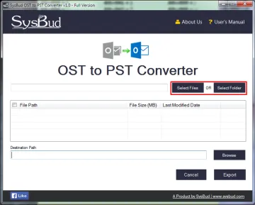 Miniatura SysBud Backup