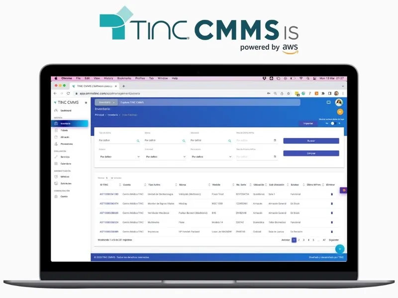 TINC CMMS