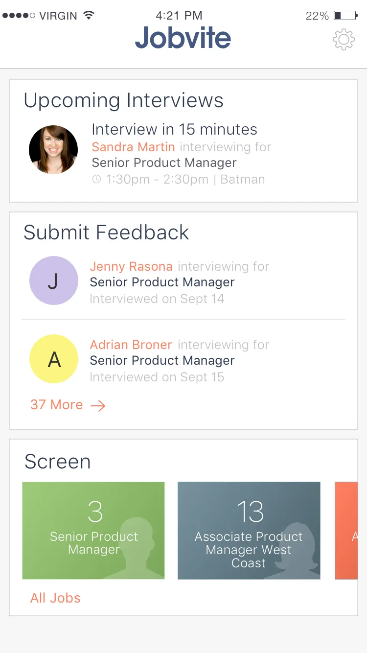 Jobvite Seguimiento Aspirantes