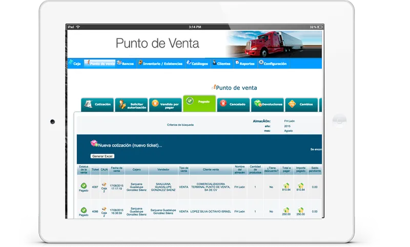 PV1.mx Punto de Venta