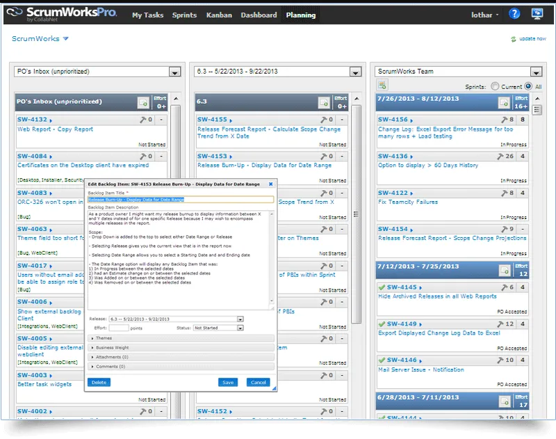 ScrumWorksPro